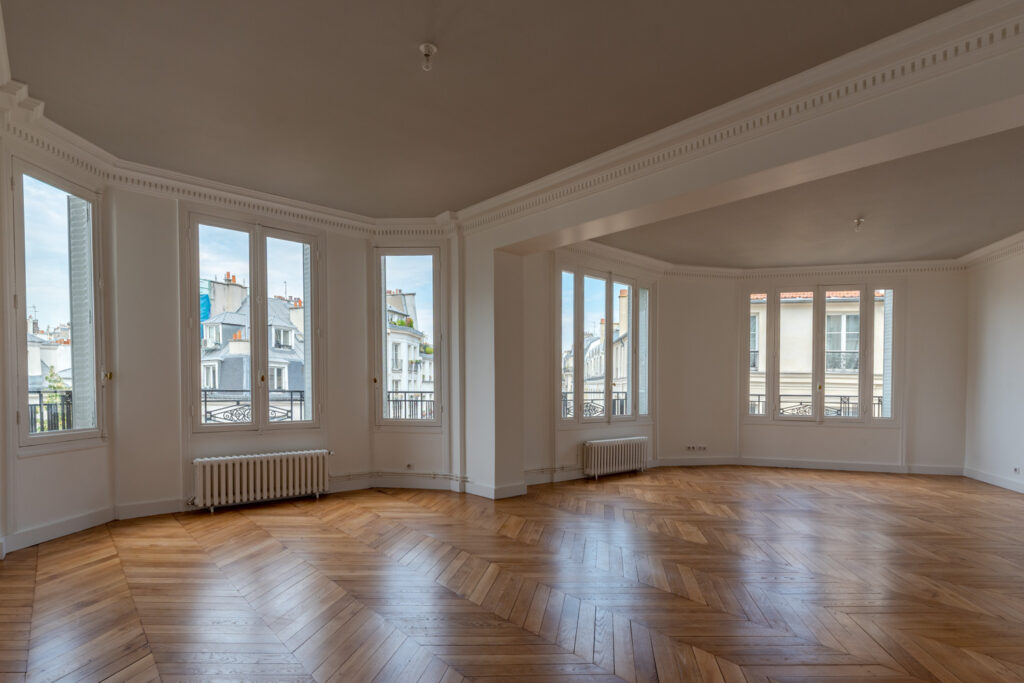 Grand séjour d'un appartement de prestige à Rennes